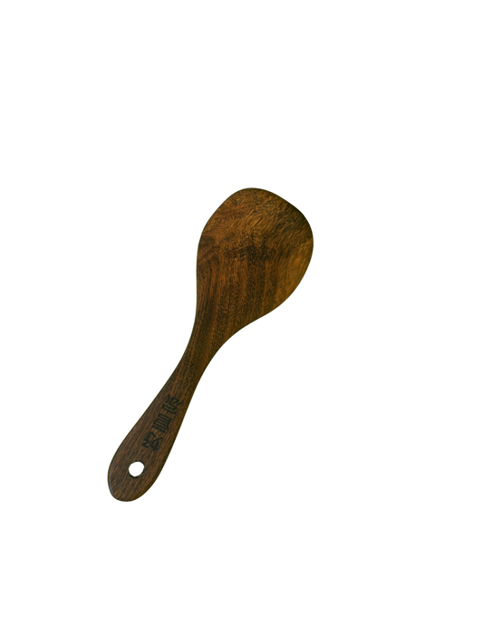Short Wooden Rice Paddle - 22cm